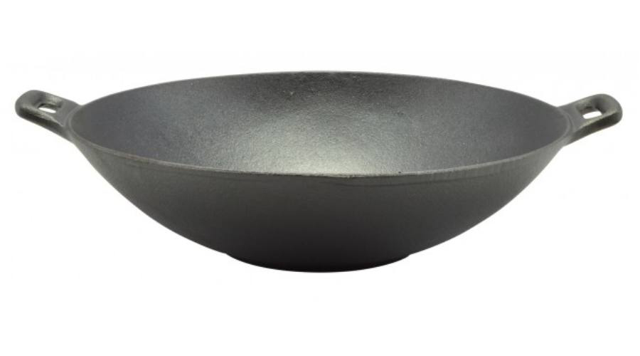 Liatinový wok 36 cm