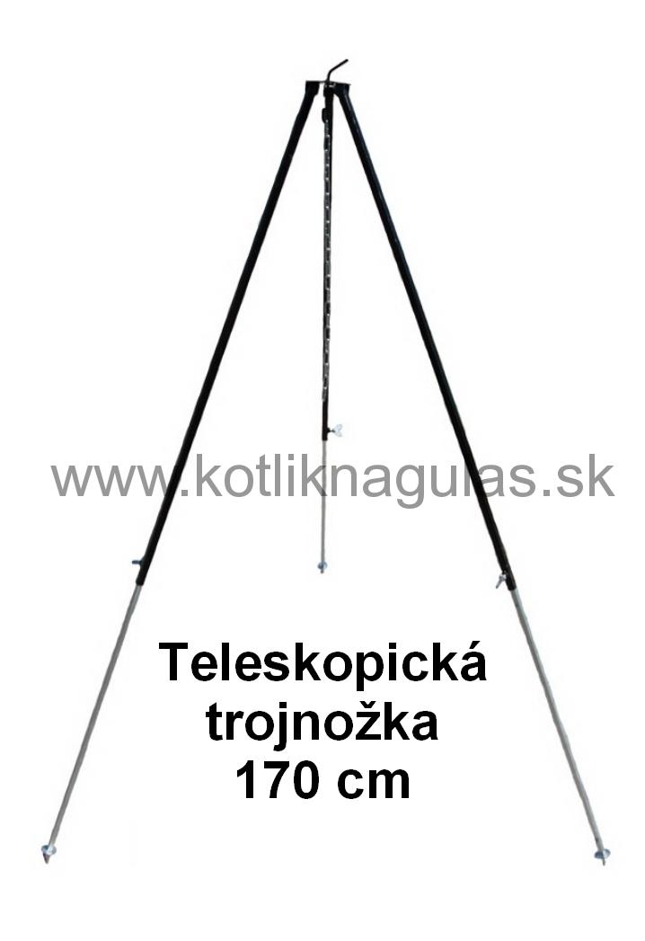 Trojnožka na kotlík - Teleskopická 170 cm