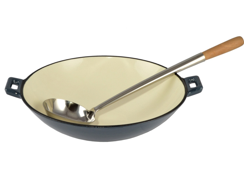 Liatinový wok 37